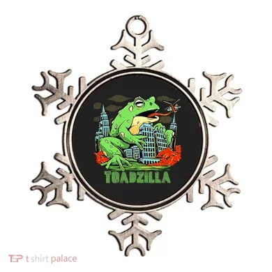 Japanese Toadzilla Monster Frog Attack Ornament