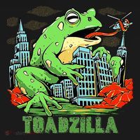 Japanese Toadzilla Monster Frog Attack Ornament thumb 1