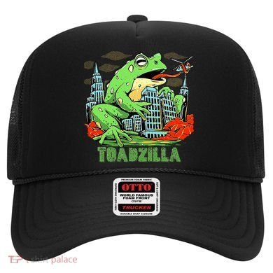 Japanese Toadzilla Monster Frog Attack Hat