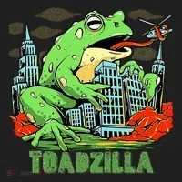 Japanese Toadzilla Monster Frog Attack Hat thumb 2