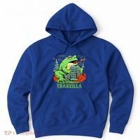 Japanese Toadzilla Monster Frog Attack Hoodie thumb 0