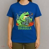 Japanese Toadzilla Monster Frog Attack T-Shirt thumb 4