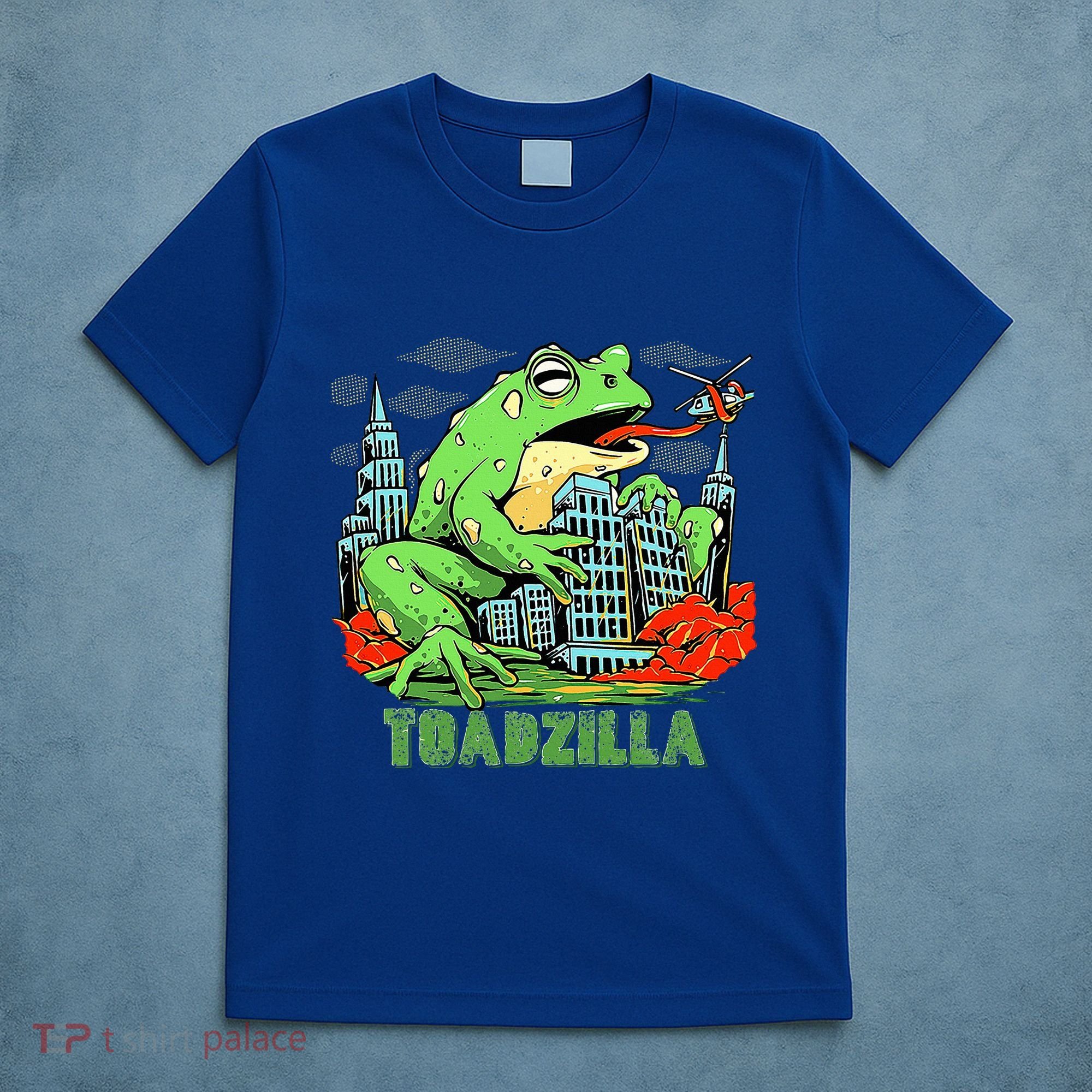 Japanese Toadzilla Monster Frog Attack T-Shirt