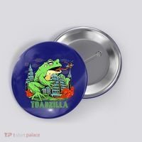 Japanese Toadzilla Monster Frog Attack Button thumb 0