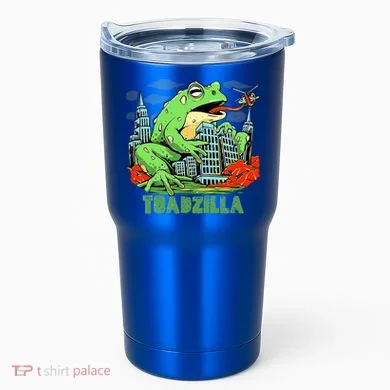 Japanese Toadzilla Monster Frog Attack Tumbler