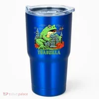 Japanese Toadzilla Monster Frog Attack Tumbler thumb 0