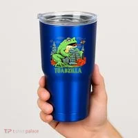Japanese Toadzilla Monster Frog Attack Tumbler thumb 2
