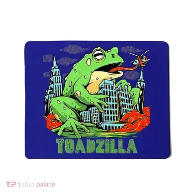 Japanese Toadzilla Monster Frog Attack Mousepad