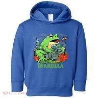 Japanese Toadzilla Monster Frog Attack Toddler Hoodie thumb 0