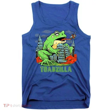 Japanese Toadzilla Monster Frog Attack Tank Top