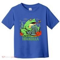 Japanese Toadzilla Monster Frog Attack Toddler T-Shirt thumb 0