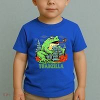 Japanese Toadzilla Monster Frog Attack Toddler T-Shirt thumb 2