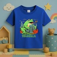 Japanese Toadzilla Monster Frog Attack Toddler T-Shirt thumb 3