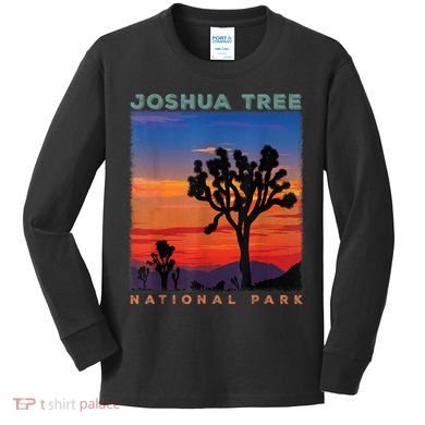 Joshua Tree National Park Kids Long Sleeve Shirt