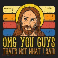 Jesus Thats Not What Said Religious God Christian Beanie thumb 2