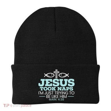 Jesus Took Naps Religious Pastor Bible Scripture Christian Beanie