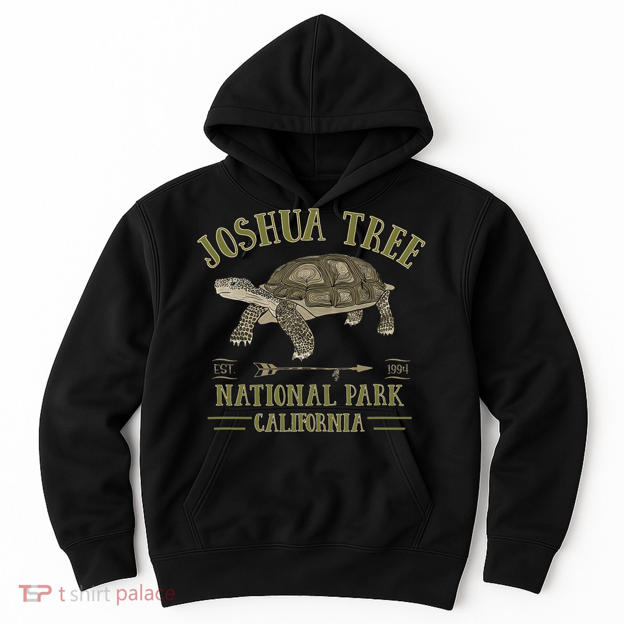 JOSHUA TREE NATIONAL PARK California Desert Turtle Tortoise Hoodie
