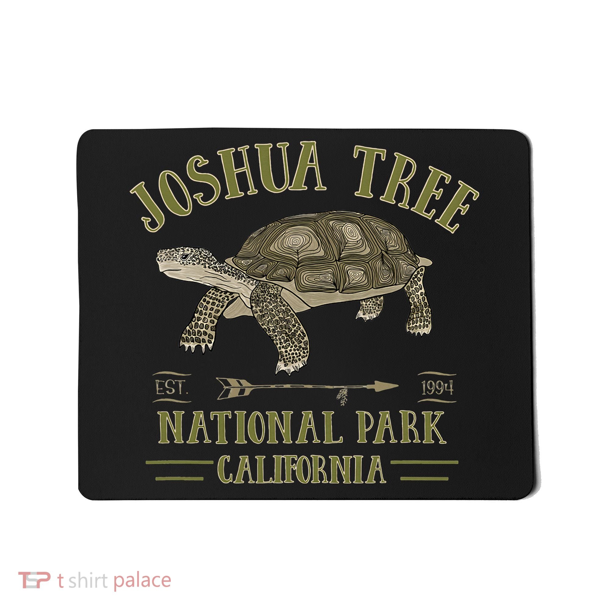 JOSHUA TREE NATIONAL PARK California Desert Turtle Tortoise Mousepad