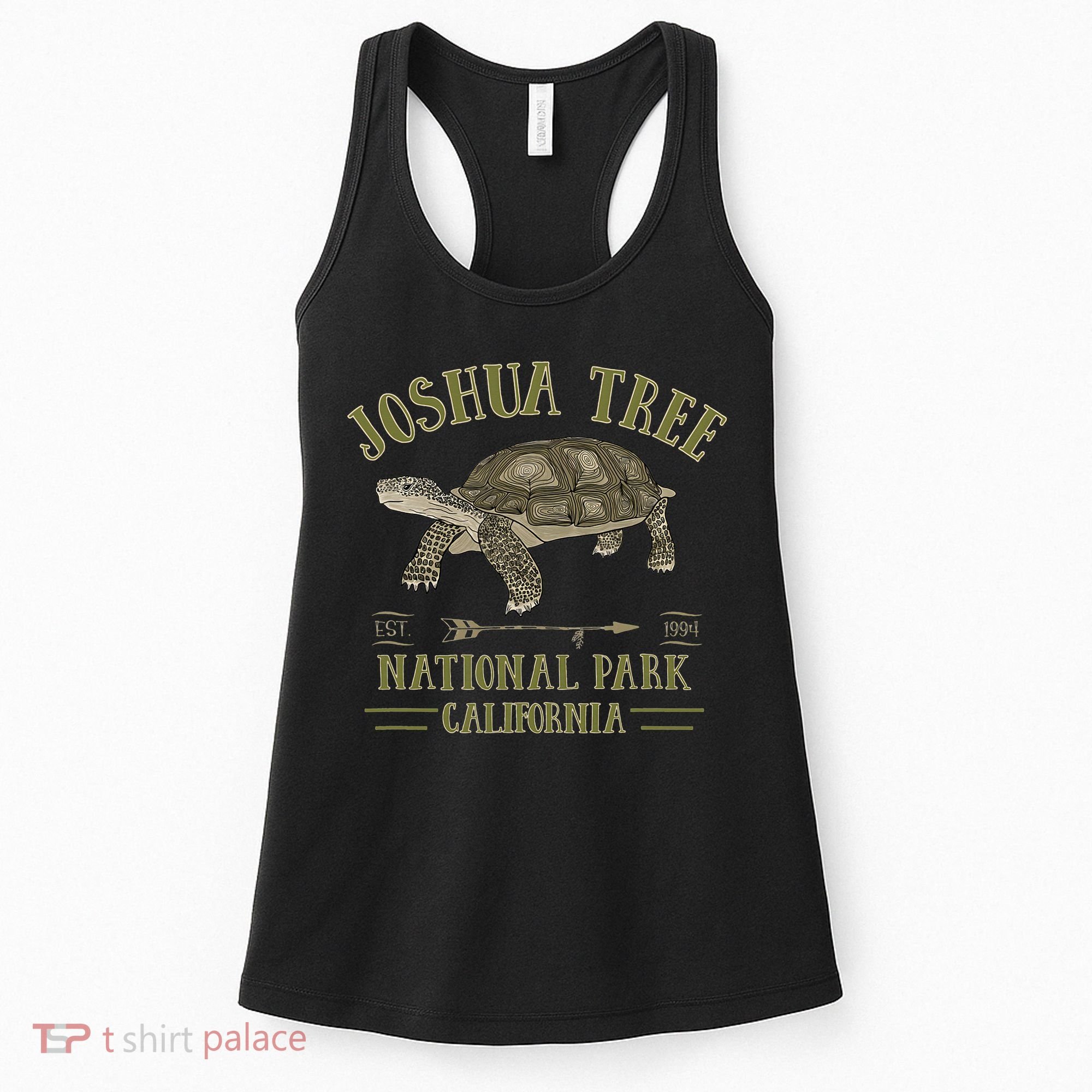 JOSHUA TREE NATIONAL PARK California Desert Turtle Tortoise Women's Tank Top