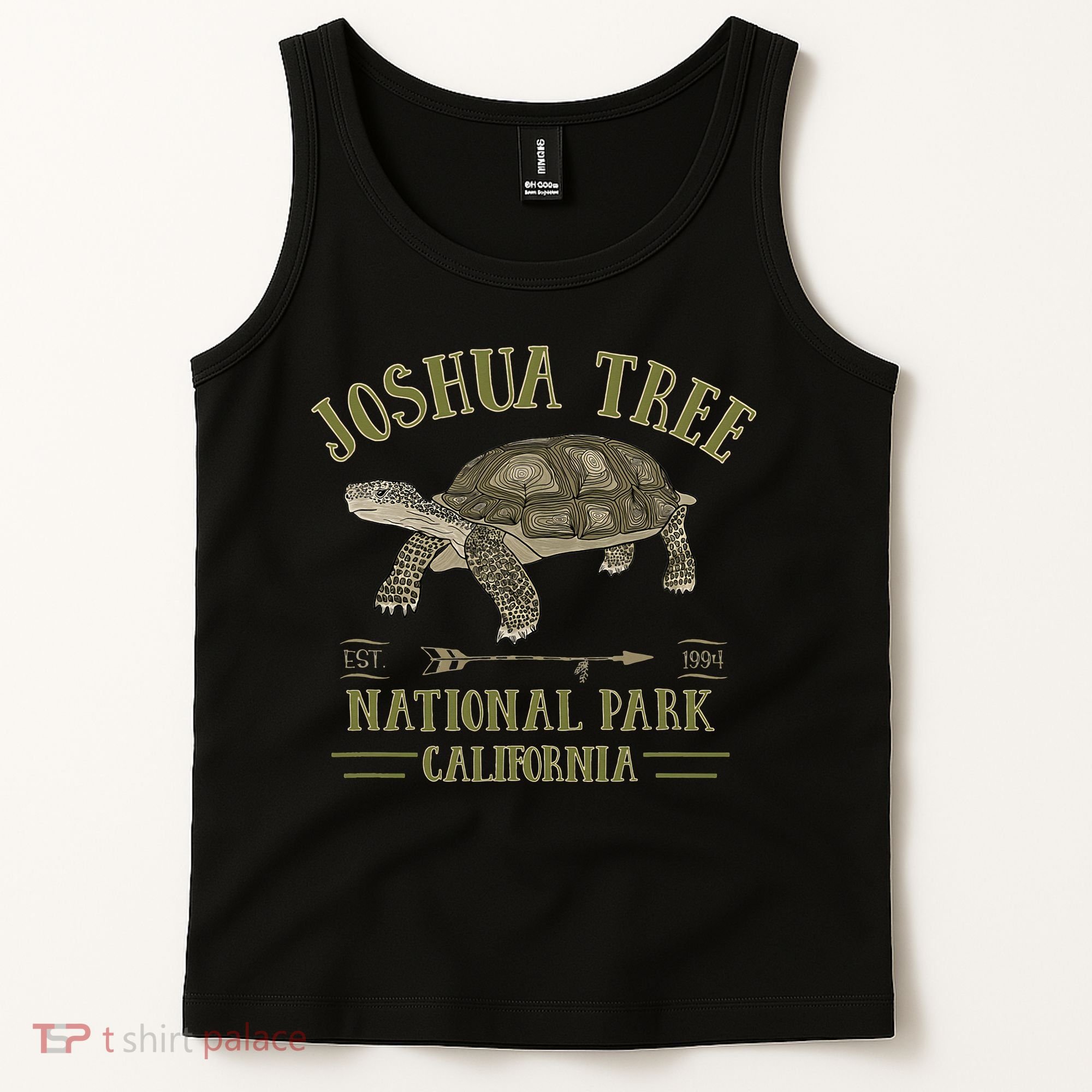 JOSHUA TREE NATIONAL PARK California Desert Turtle Tortoise Tank Top