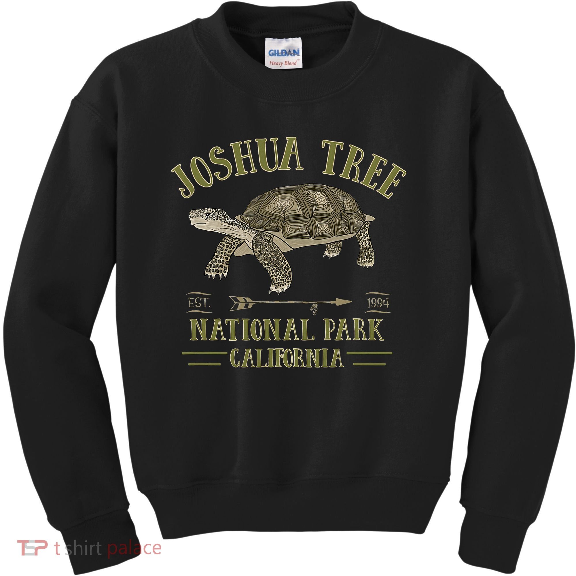 JOSHUA TREE NATIONAL PARK California Desert Turtle Tortoise Kids Sweatshirt