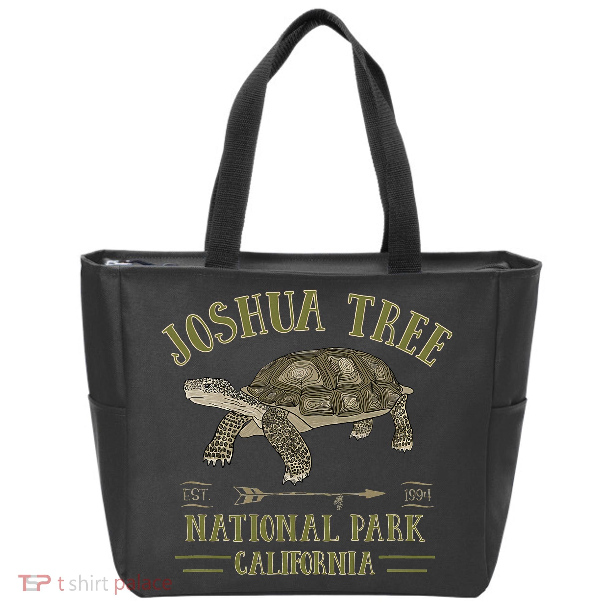 JOSHUA TREE NATIONAL PARK California Desert Turtle Tortoise Tote Bag