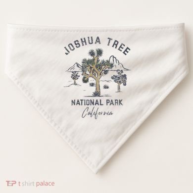 Joshua Tree National Park Vintage USA-Made Doggie Bandana