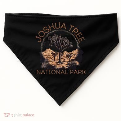 Joshua Tree National Park USA-Made Doggie Bandana