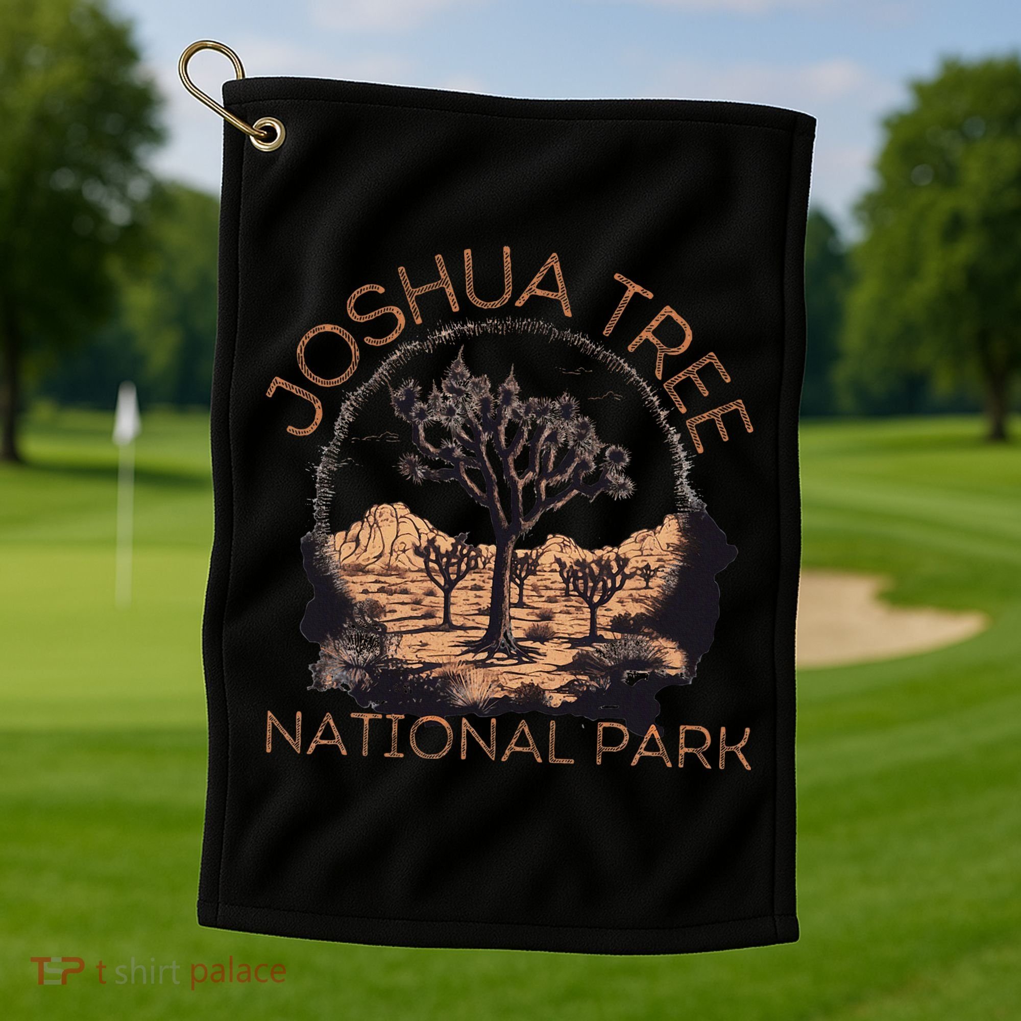 Joshua Tree National Park Golf Towel