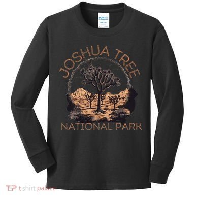 Joshua Tree National Park Kids Long Sleeve Shirt