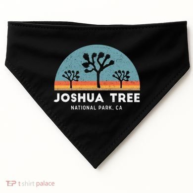 Joshua Tree National Park Gift USA-Made Doggie Bandana