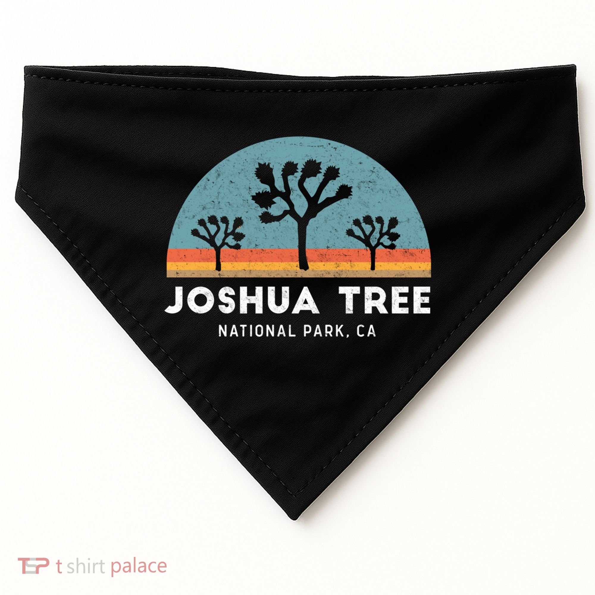 Joshua Tree National Park Gift USA-Made Doggie Bandana