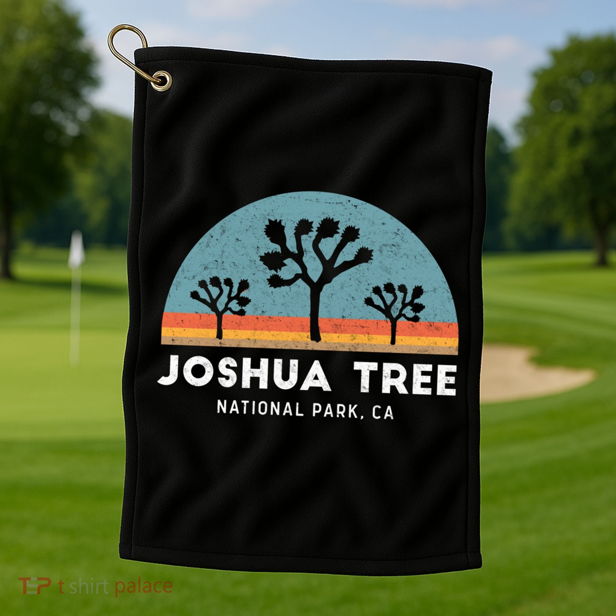 Joshua Tree National Park Gift Golf Towel