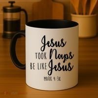 Jesus Took Naps Be Like Jesus Mark 4:38 Coffee Mug thumb 4