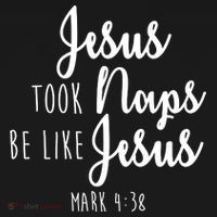 Jesus Took Naps Be Like Jesus Mark 4:38 Women's Hoodie thumb 2