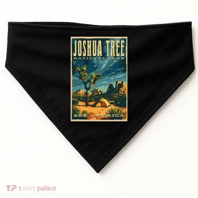 Joshua Tree National Park USA-Made Doggie Bandana