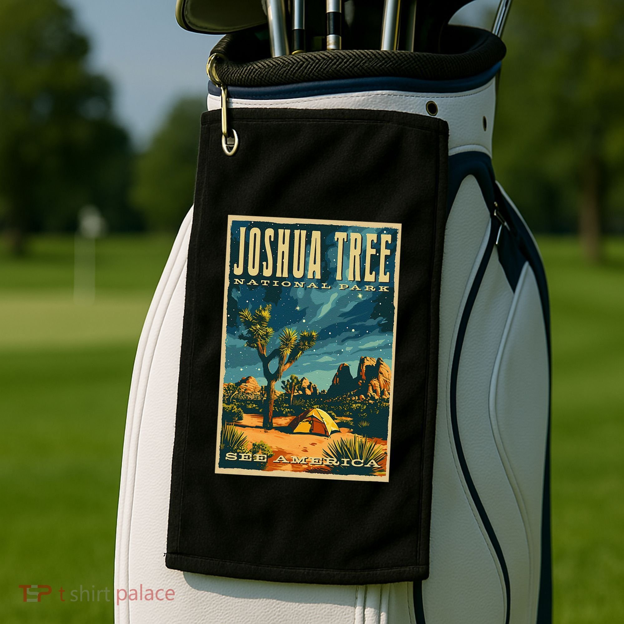 Joshua Tree National Park Golf Towel