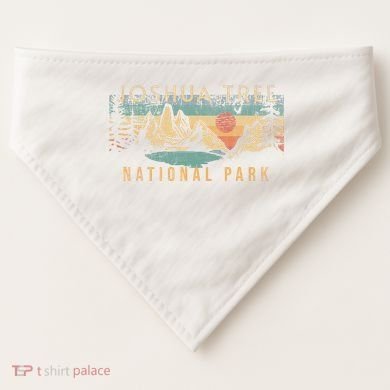 Joshua Tree National Park USA-Made Doggie Bandana