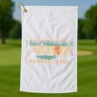 Joshua Tree National Park Golf Towel thumb 1