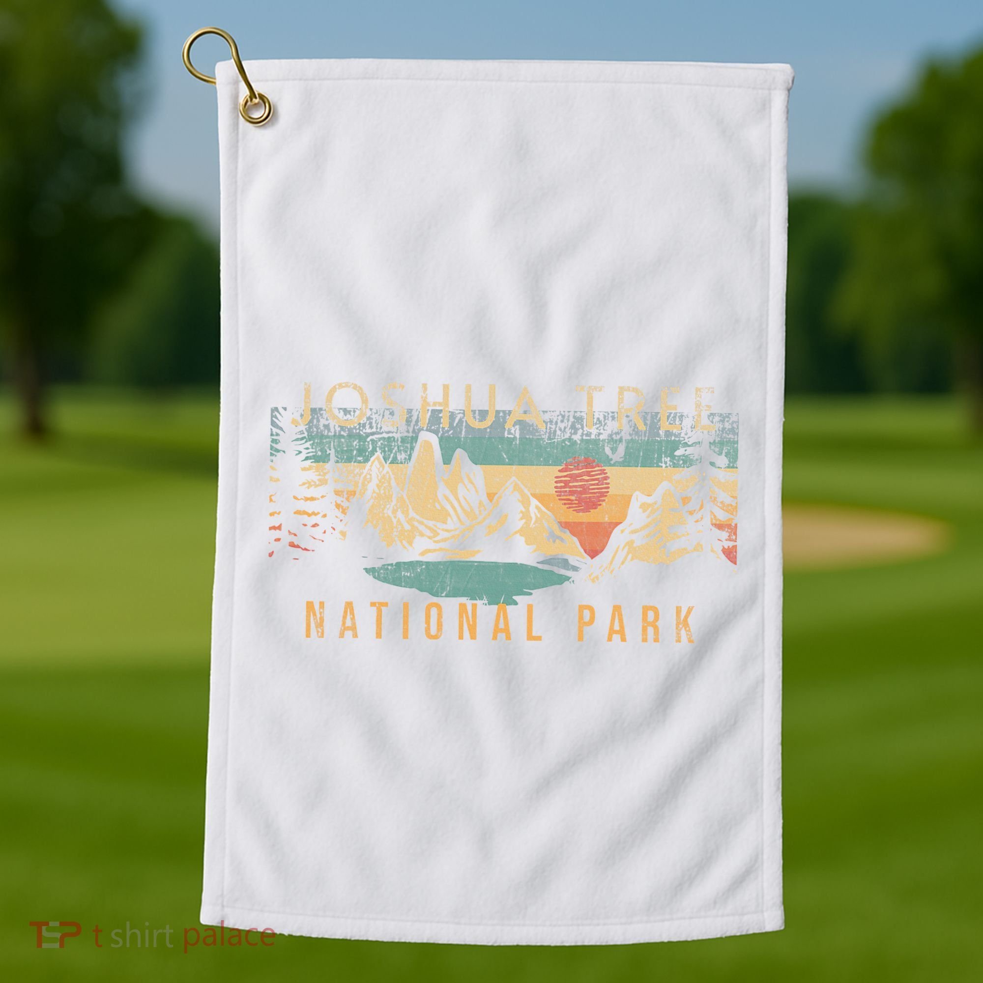 Joshua Tree National Park Golf Towel