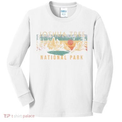 Joshua Tree National Park Kids Long Sleeve Shirt
