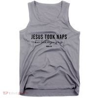 Jesus Took Naps Be Like Jesus Tank Top thumb 0