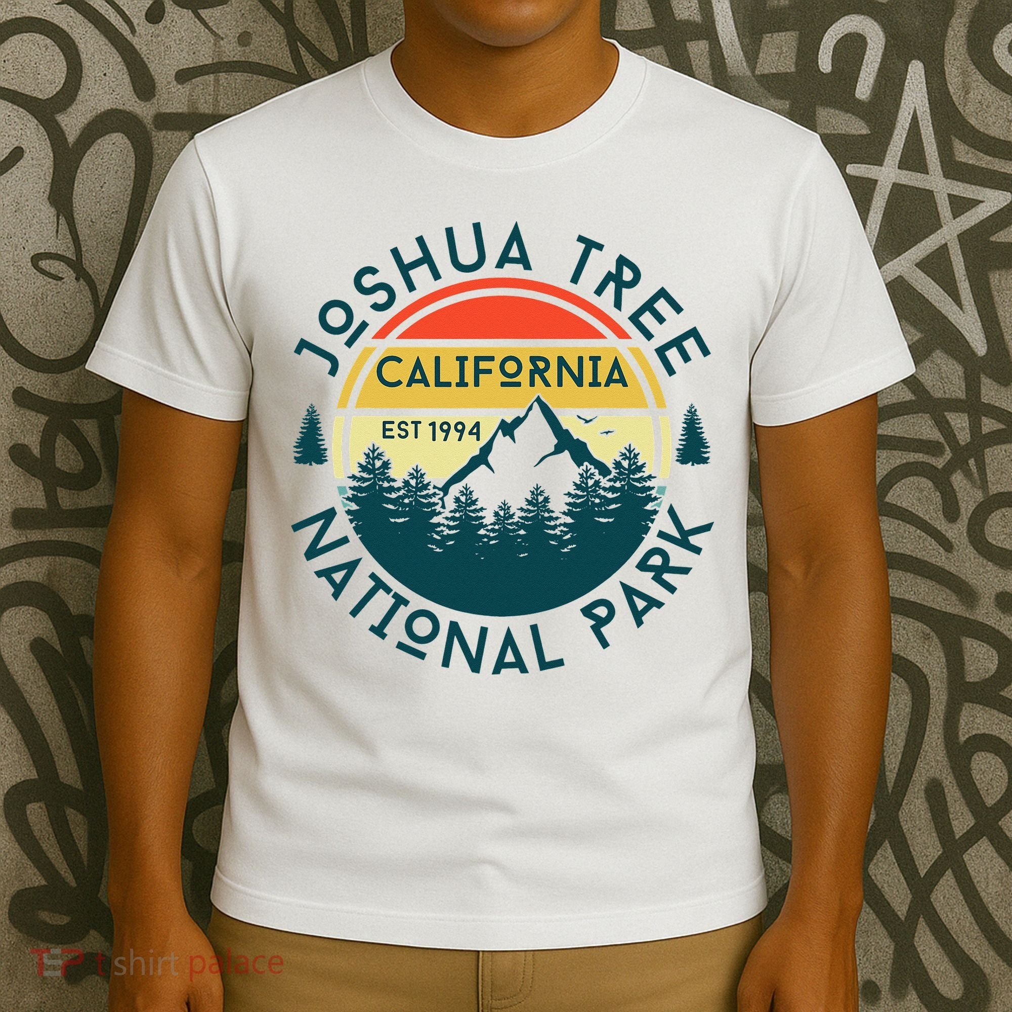 Joshua Tree National Park California Hiking Nature Outdoors T-Shirt