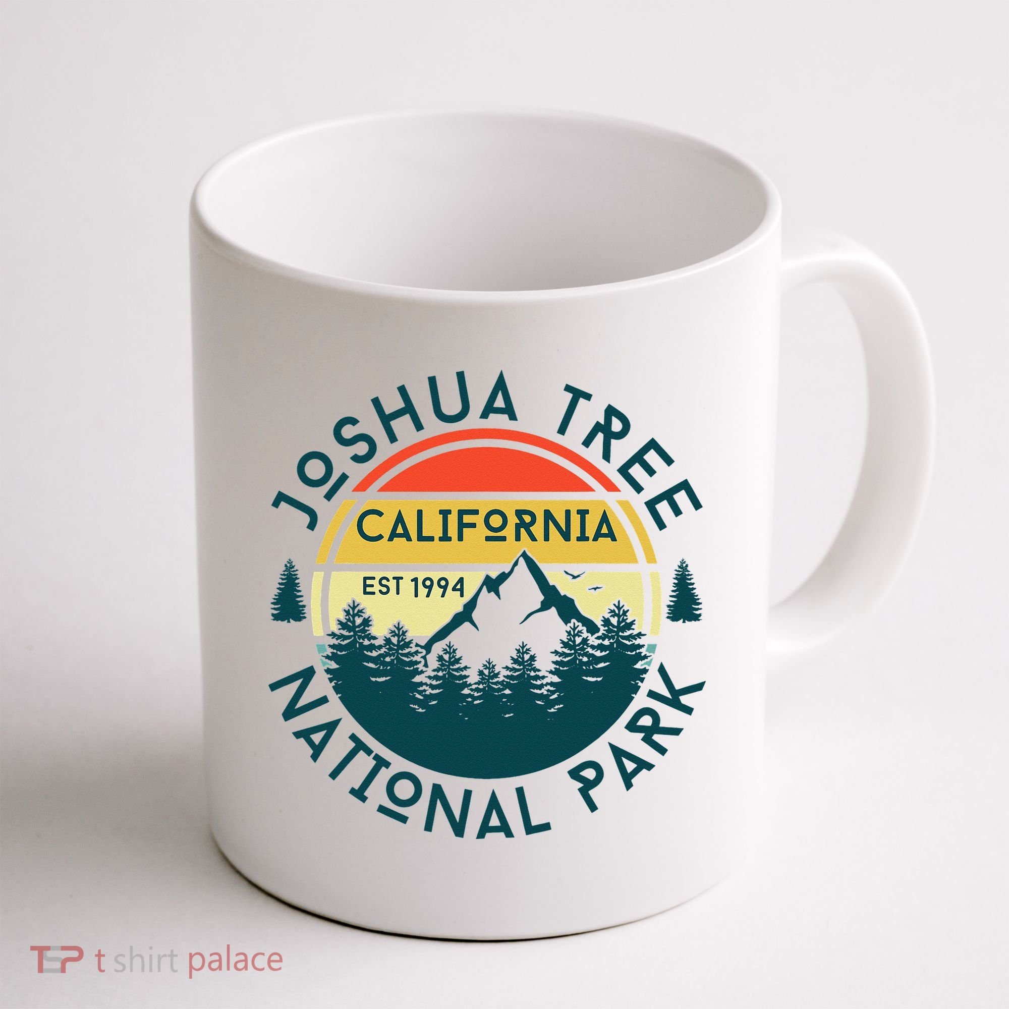 Joshua Tree National Park California Hiking Nature Outdoors Coffee Mug