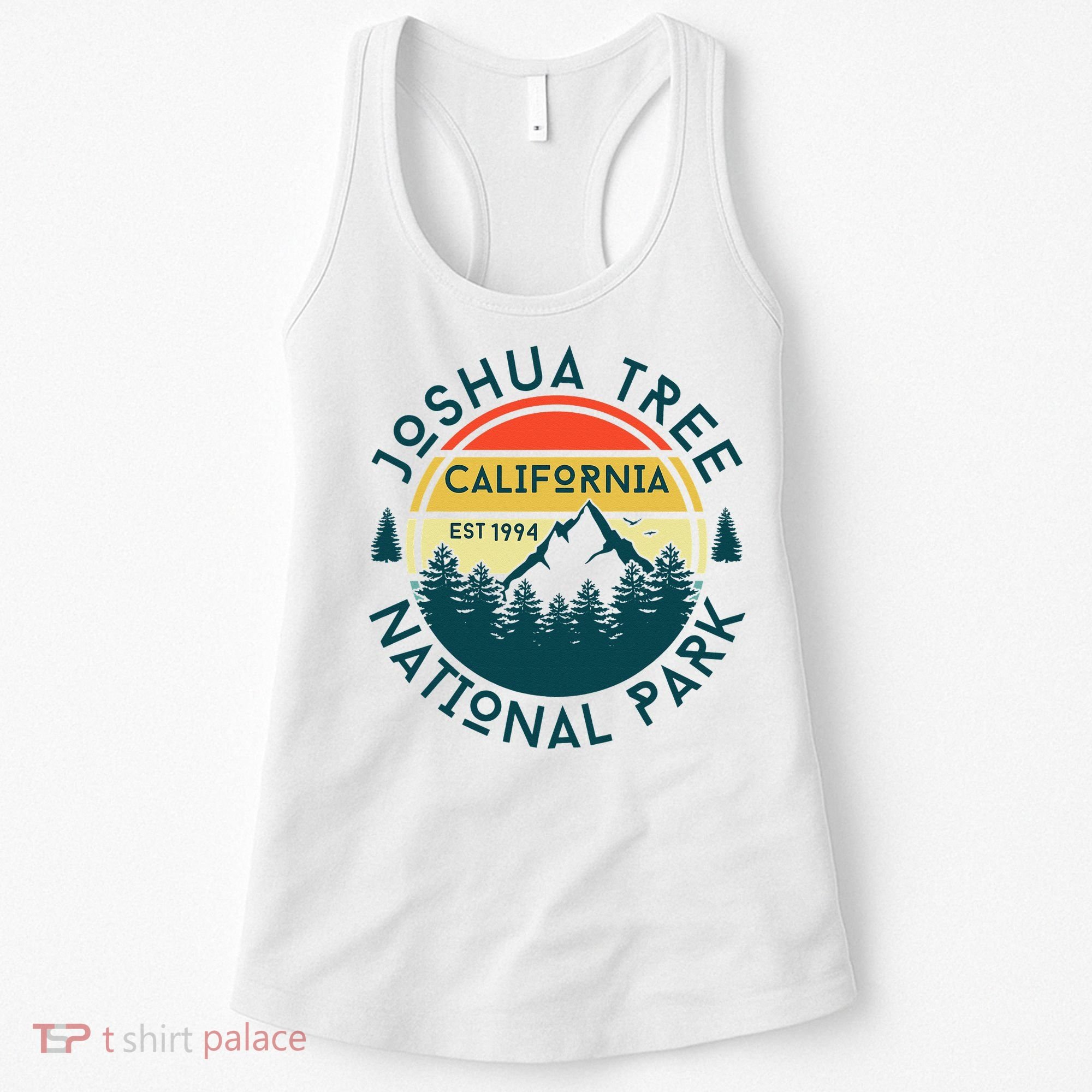Joshua Tree National Park California Hiking Nature Outdoors Women's Tank Top