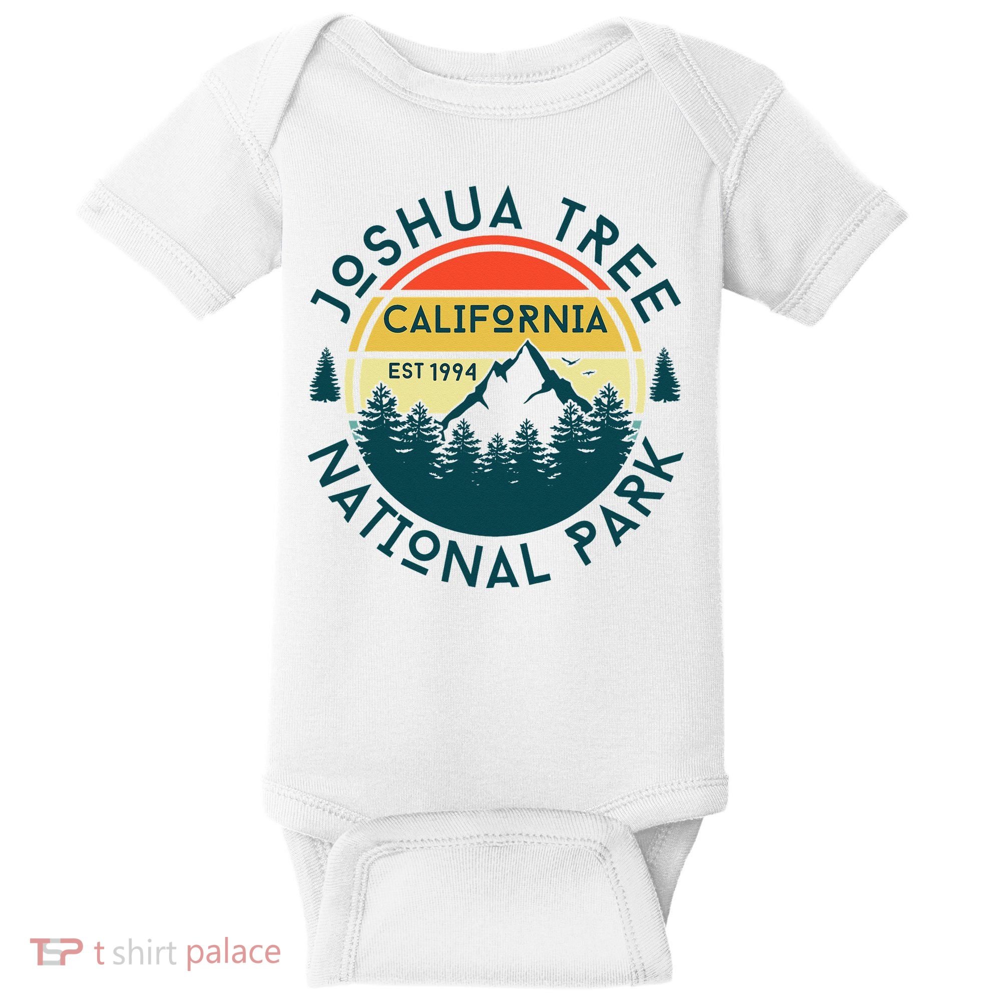 Joshua Tree National Park California Hiking Nature Outdoors Baby Bodysuit