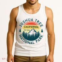 Joshua Tree National Park California Hiking Nature Outdoors Tank Top thumb 3
