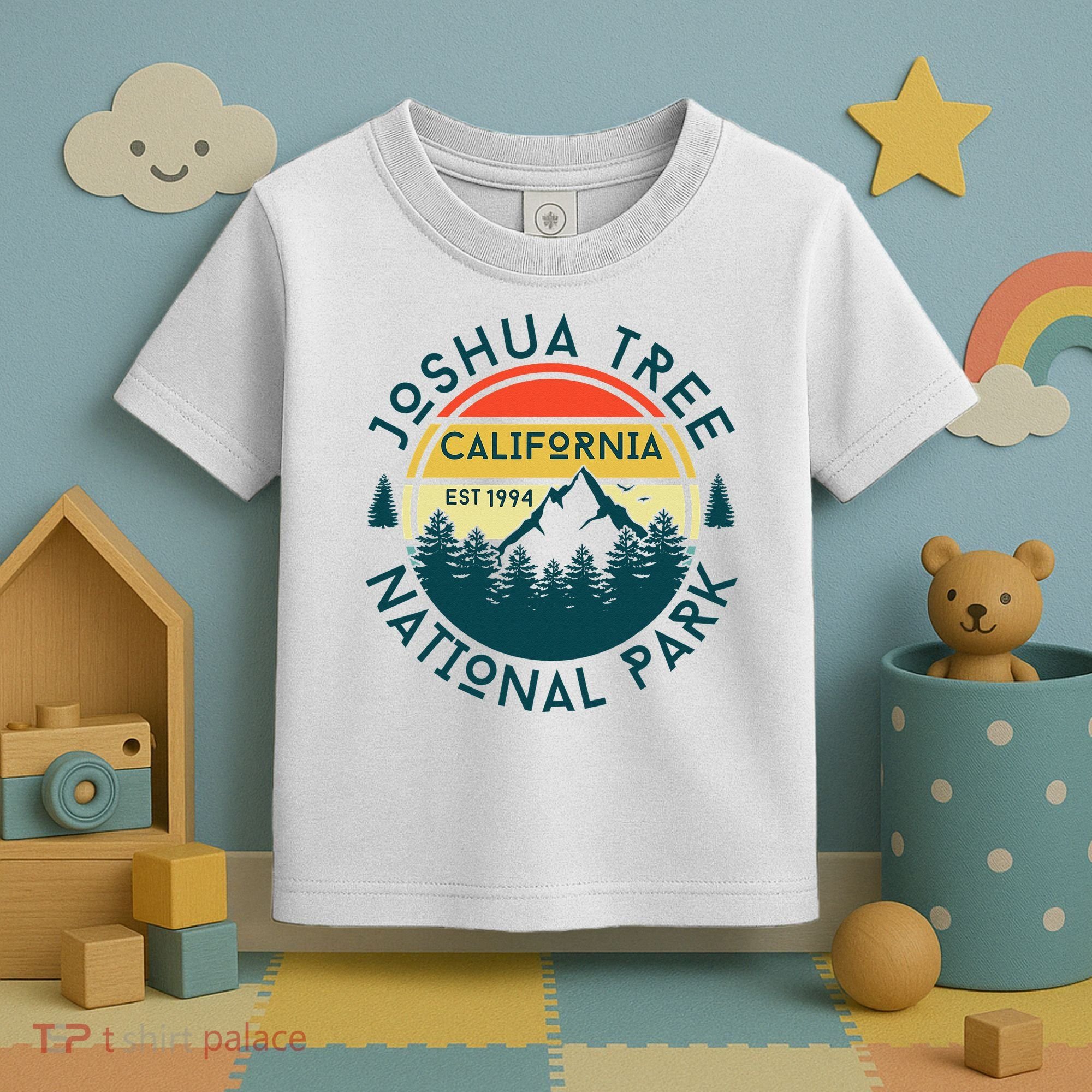 Joshua Tree National Park California Hiking Nature Outdoors Toddler T-Shirt