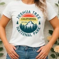 Joshua Tree National Park California Hiking Nature Outdoors Women's T-Shirt thumb 2