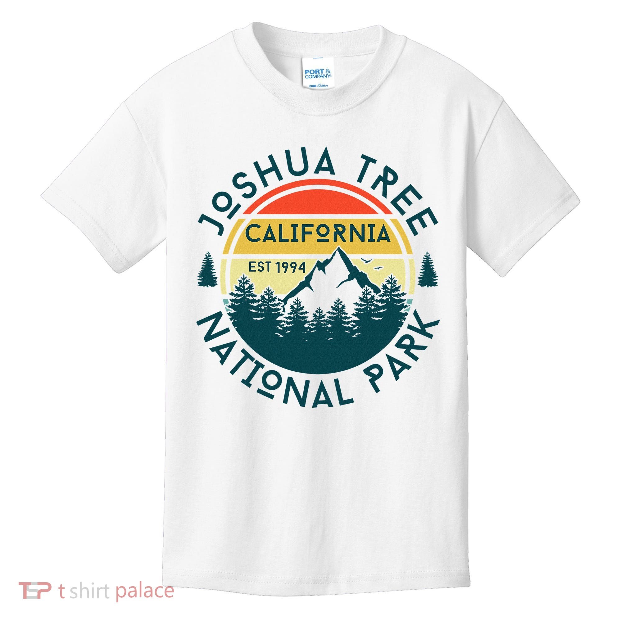 Joshua Tree National Park California Hiking Nature Outdoors Kids T-Shirt